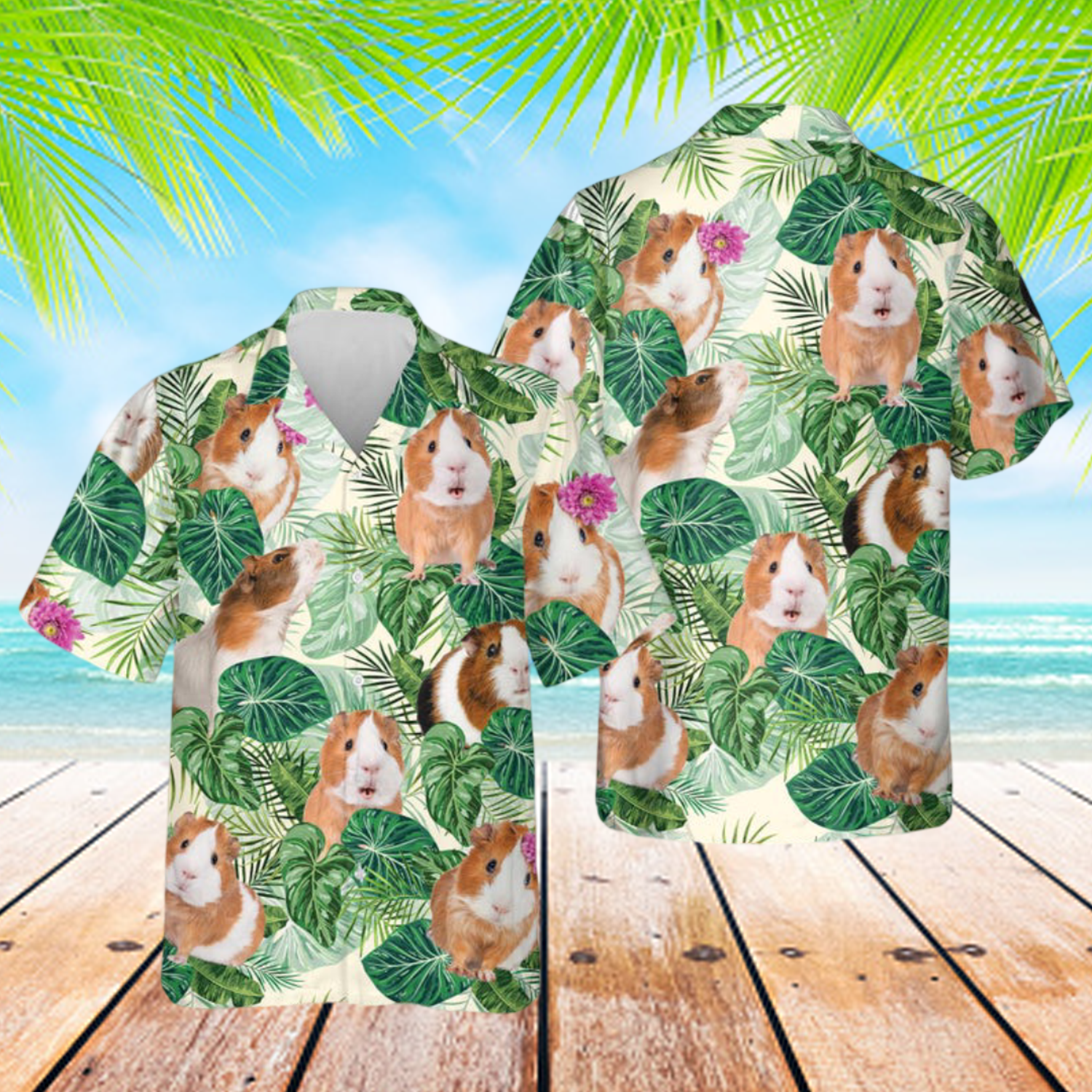 Guinea Pig Hawaiian Shirt