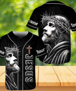 Personalized Christian Jesus Faith Baseball Jersey