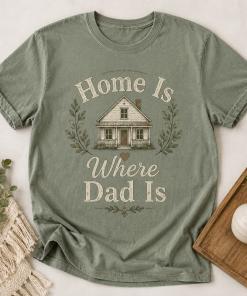 Home Is Where Dad Is T-Shirt