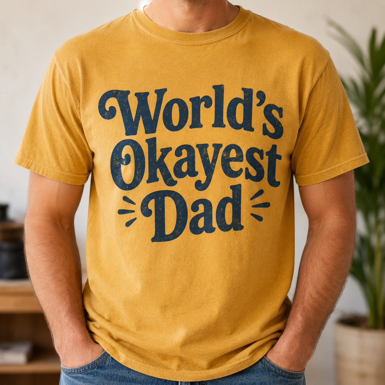World’s Okayest Dad T-Shirt