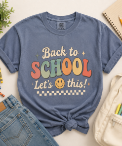Back to School Shirt, Retro Teacher Tee