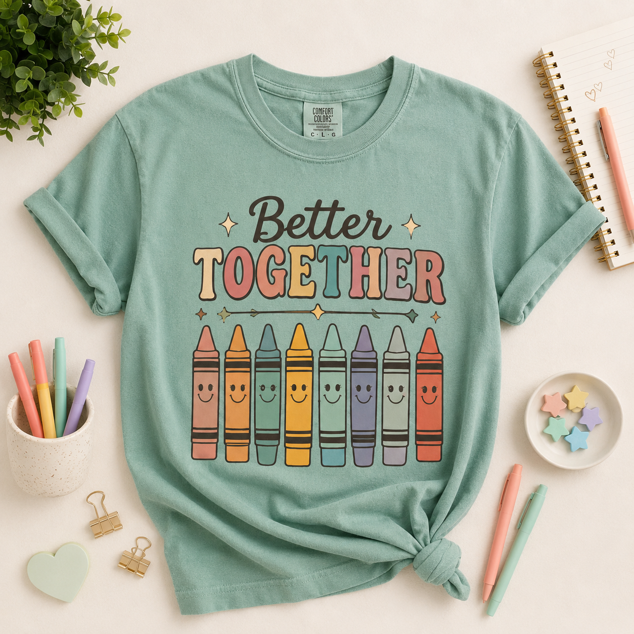Better Together Shirt, Cute Classroom Tee