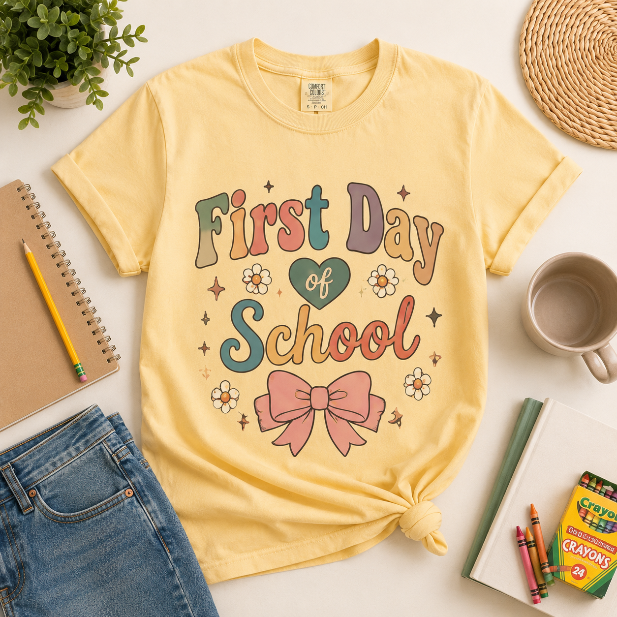 First Day of School Shirt, Cute Teacher Tee