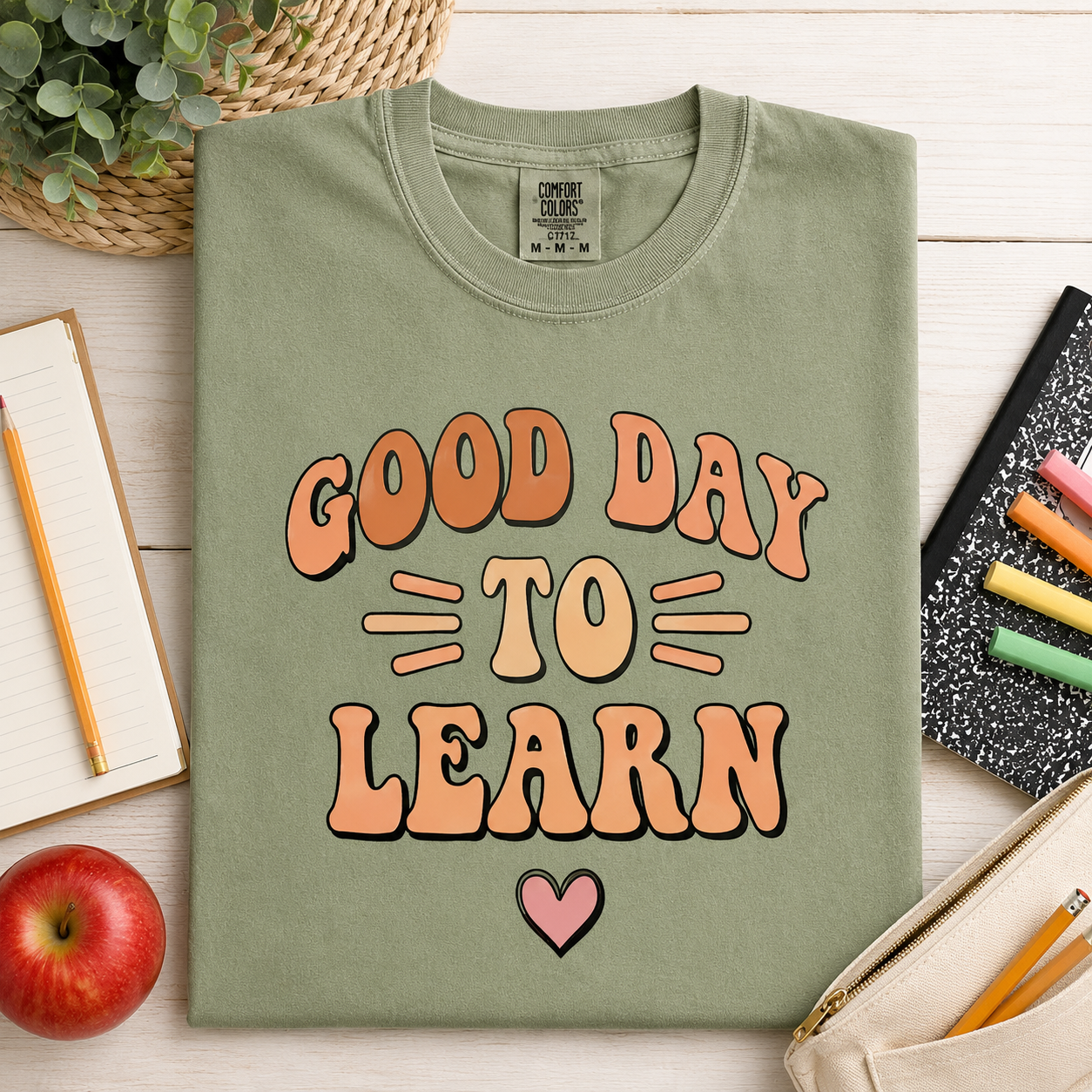 Good Day To Learn Shirt, Retro Teacher Tee